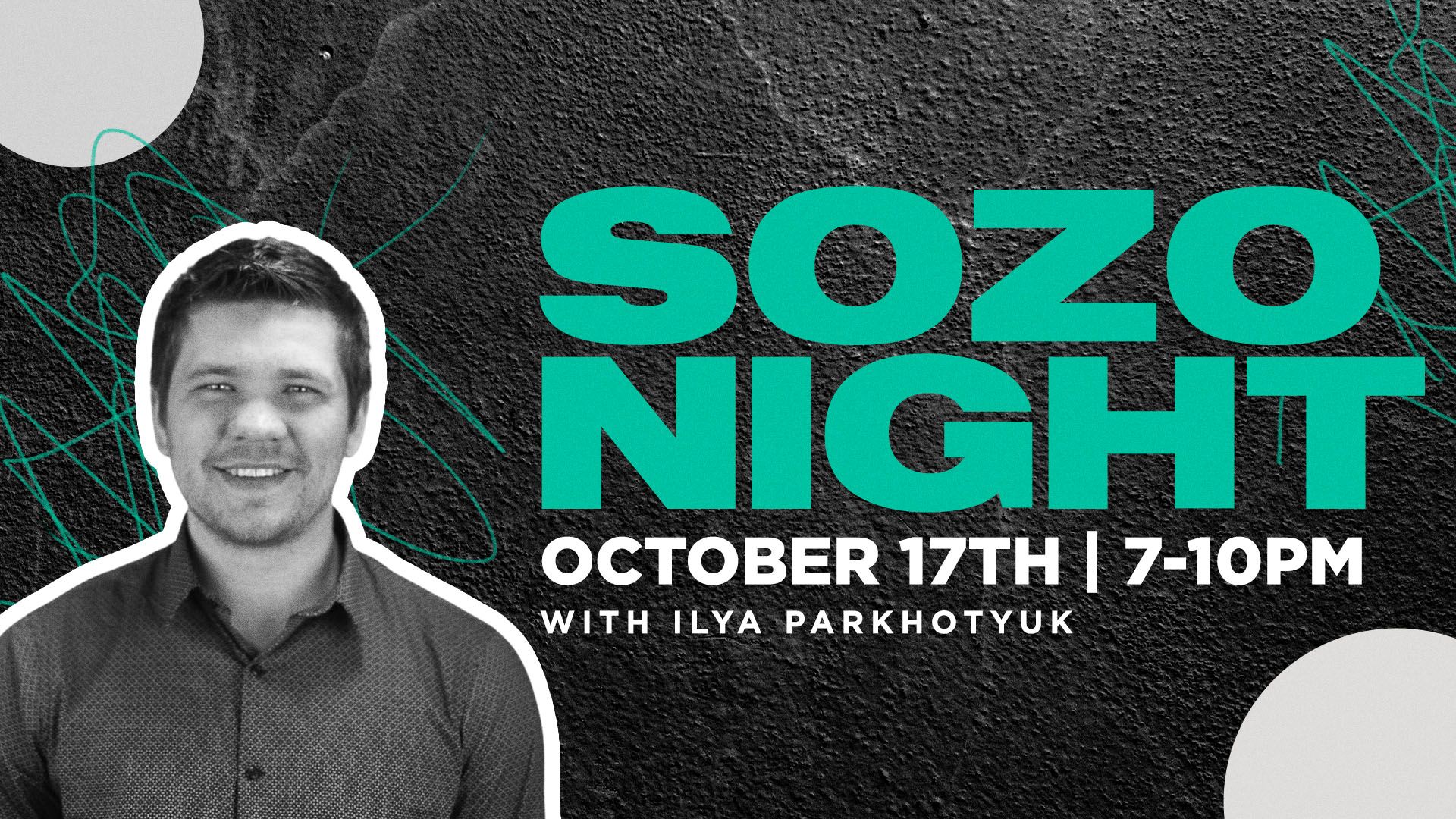 SOZO Night with Ilya Parkhotyuk Image