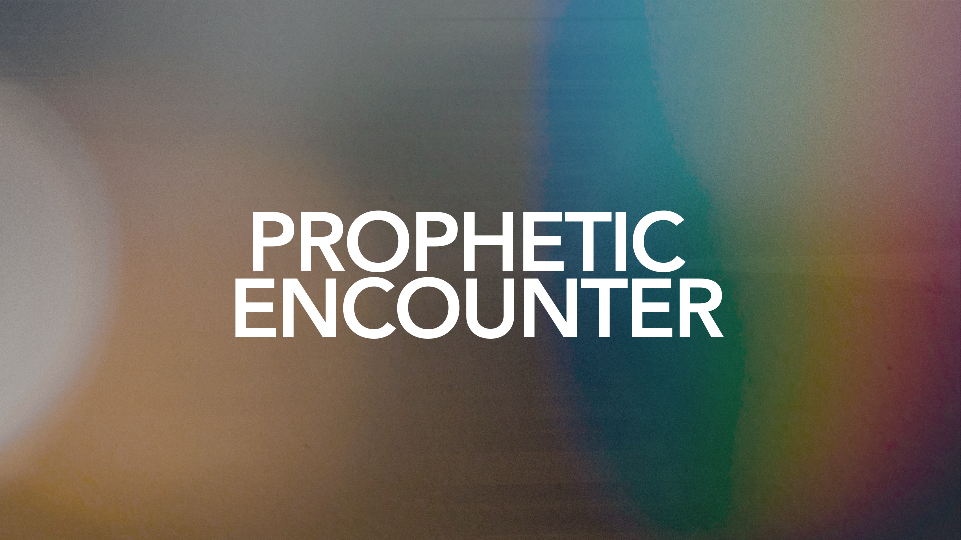 PROPHETIC ENCOUNTER Image
