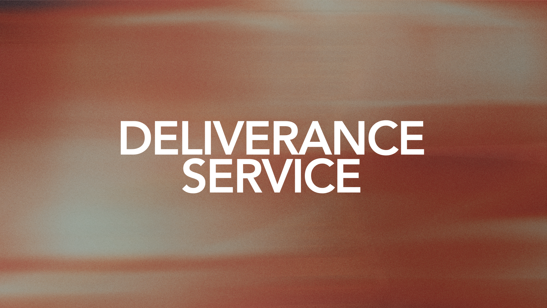 DELIVERANCE SERVICE Image